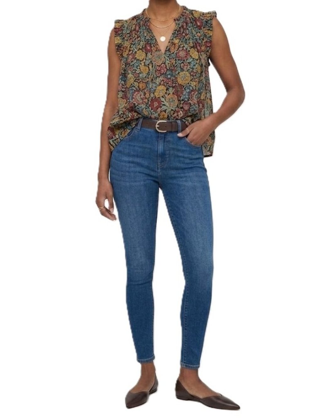 PISTOLA Aline High-Rise Skinny Ankle Jeans Size 29 Lincoln Wash Stretch EUC